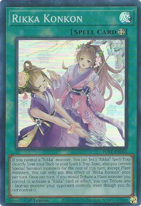 Image for Rikka Konkon (POTE-EN066) (POTE) - YuGiOh