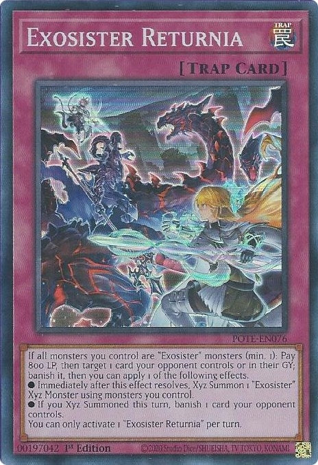 Image for Exosister Returnia (POTE-EN076) (POTE) - YuGiOh