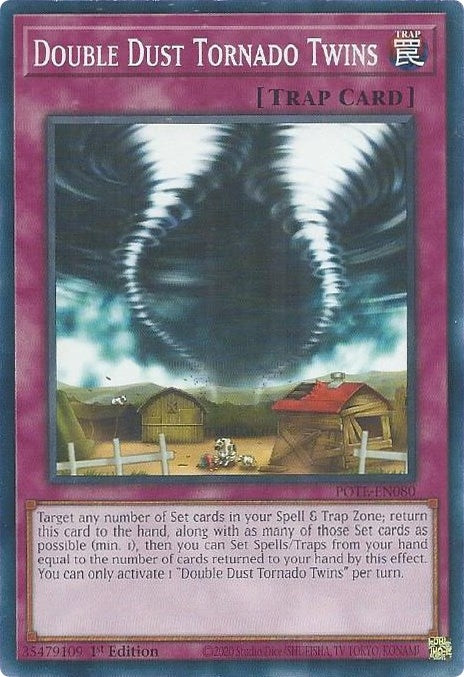 Image for Double Dust Tornado Twins (POTE-EN080) (POTE) - YuGiOh