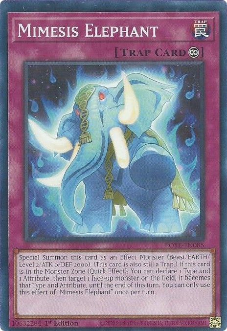 Image for Mimesis Elephant (POTE-EN085) (POTE) - YuGiOh