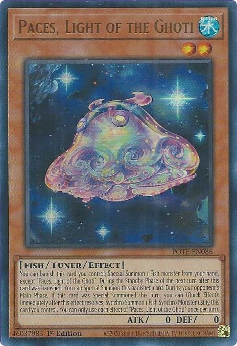 Image for Paces, Light of the Ghoti (POTE-EN086) (POTE) - YuGiOh