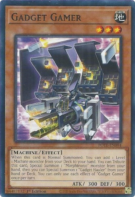 Image for Gadget Gamer (POTE-EN094) (POTE) - YuGiOh