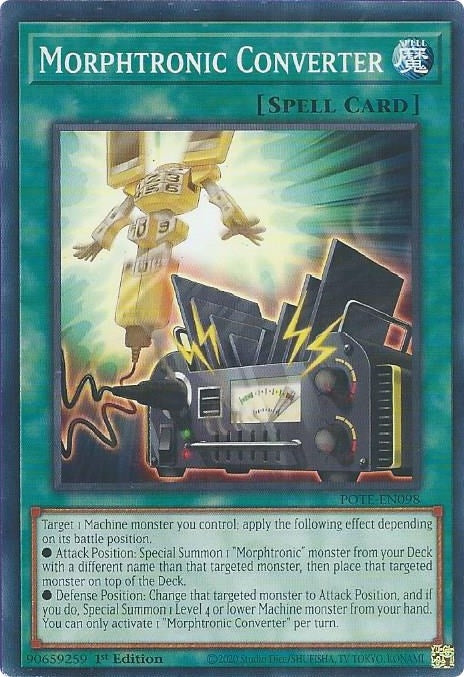 Image for Morphtronic Converter (POTE-EN098) (POTE) - YuGiOh