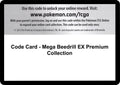 Image for Code Card - Mega Beedrill EX Premium Collection (EVO) - Pokemon
