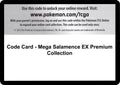 Image for Code Card - Mega Salamence EX Premium Collection (EVO) - Pokemon