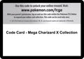 Image for Code Card - Mega Charizard X Collection (FFI) - Pokemon