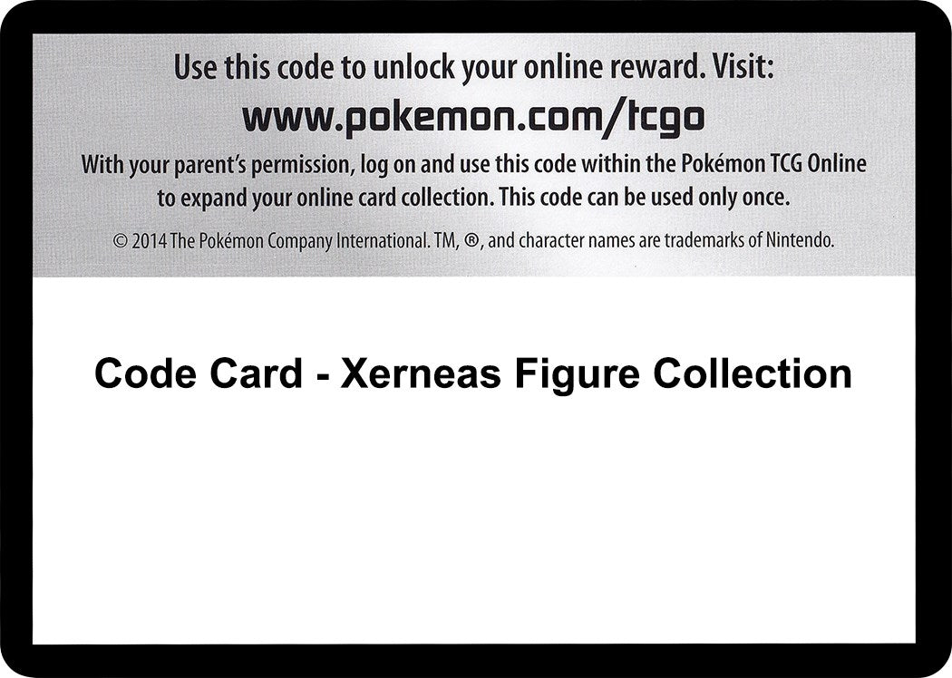 Image for Code Card - Xerneas Figure Collection (XY) - Pokemon