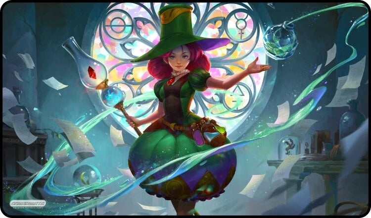 Image for GamerMats Playmat - Young Alchemist (Premium White Stitched) - Playmats