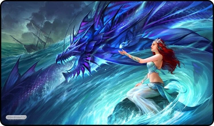 Image for GamerMats Playmat - Water Princess (Premium White Stitched) - Playmats