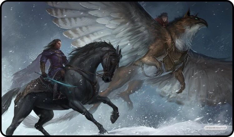 Image for GamerMats Playmat - To Battle (Premium White Stitched) - Playmats