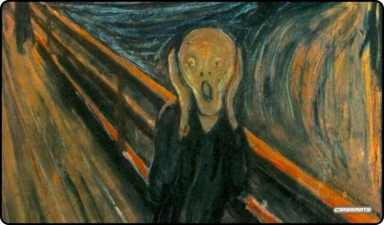 Image for GamerMats Playmat - Scream (Premium White Stitched) - Playmats