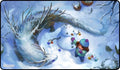 Image for GamerMats Playmat - Do You Wanna Build a Snowman (Premium Black Stitched) - Playmats
