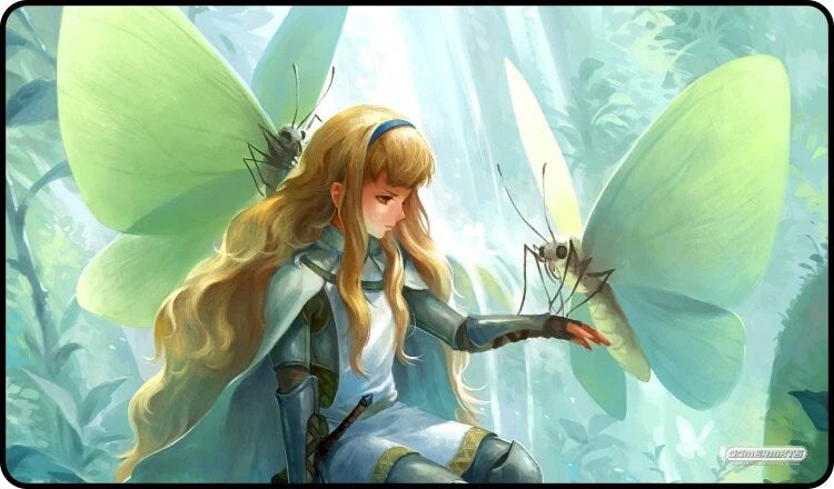Image for GamerMats Playmat - Moth Knight (Premium Black Stitched) - Playmats