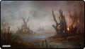Image for GamerMats Playmat - Magic Swamp (Premium White Stitched) - Playmats