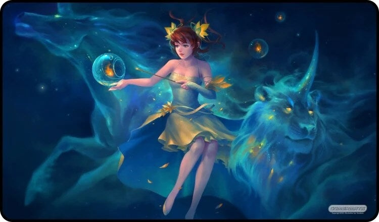 Image for GamerMats Playmat - Lights (Premium Black Stitched) - Playmats