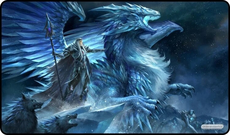 Image for GamerMats Playmat - Frost Dragon - Playmats