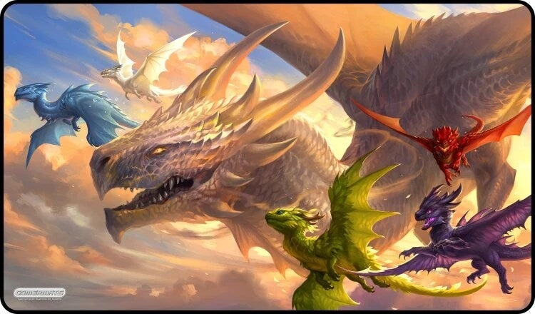 Image for GamerMats Playmat - Baby Dragons Flight Lessons - Playmats