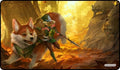 Image for GamerMats Playmat - Corgi and Elf (Premium Black Stitched) - Playmats