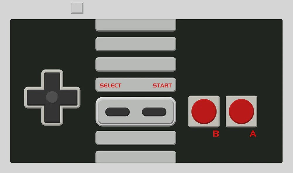 Image for GamerMats Playmat - Controller (Premium White Stitched) - Playmats