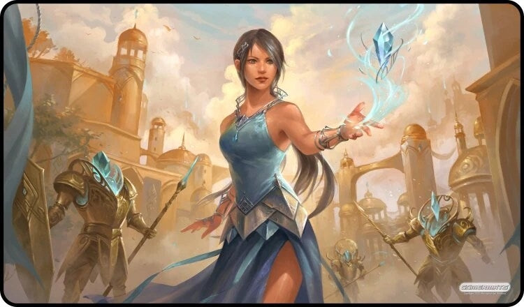 Image for GamerMats Playmat - City of Diamonds (Premium Black Stitched) - Playmats