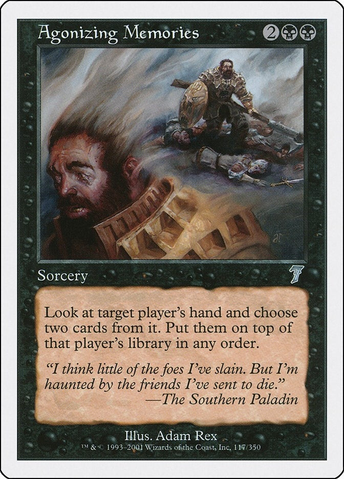 Image for Agonizing Memories (117) (7th Edition) - Magic: The Gathering