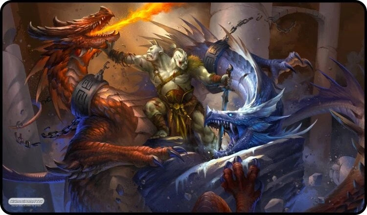 Image for GamerMats Playmat - Battle Royale (Premium White Stitched) - Playmats