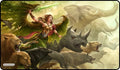 Image for GamerMats Playmat - Angel of the Forest (Premium Black Stitched) - Playmats