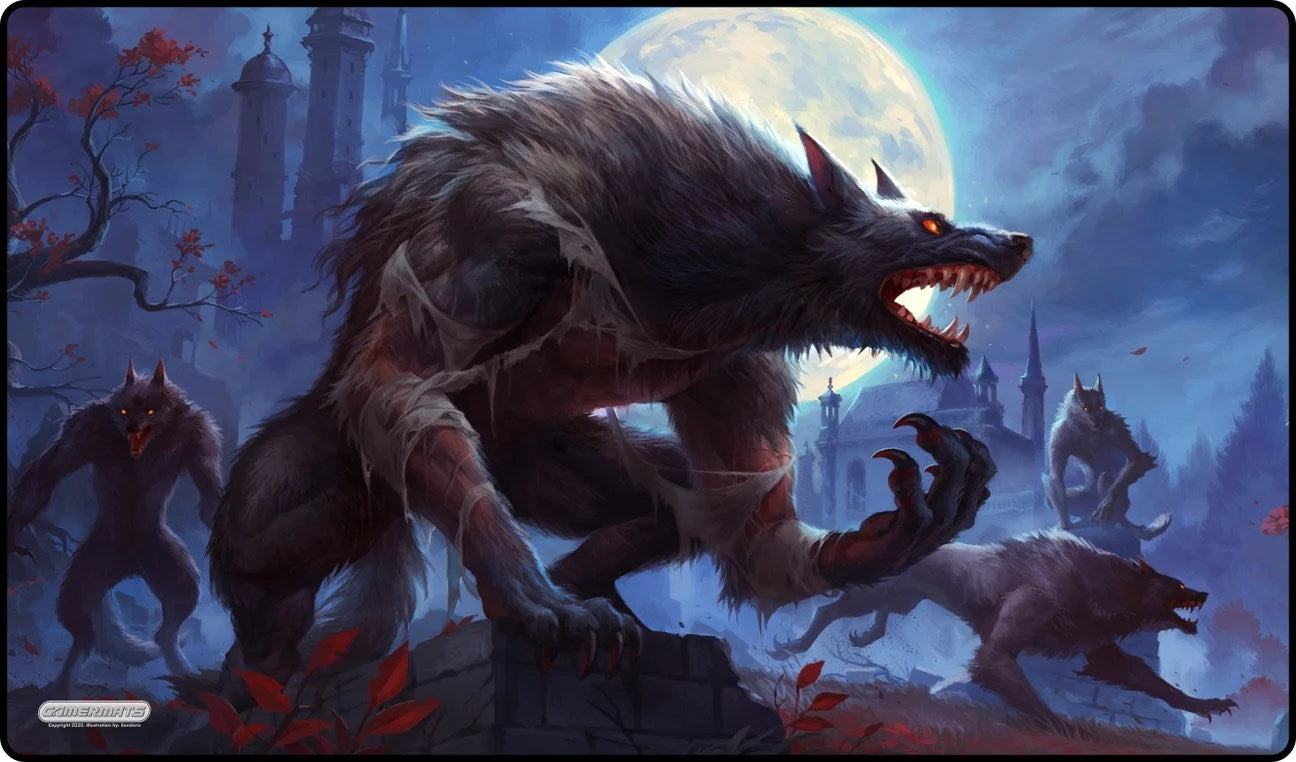 Image for GamerMats Playmat - Hunt (Premium Black Stitched) - Playmats