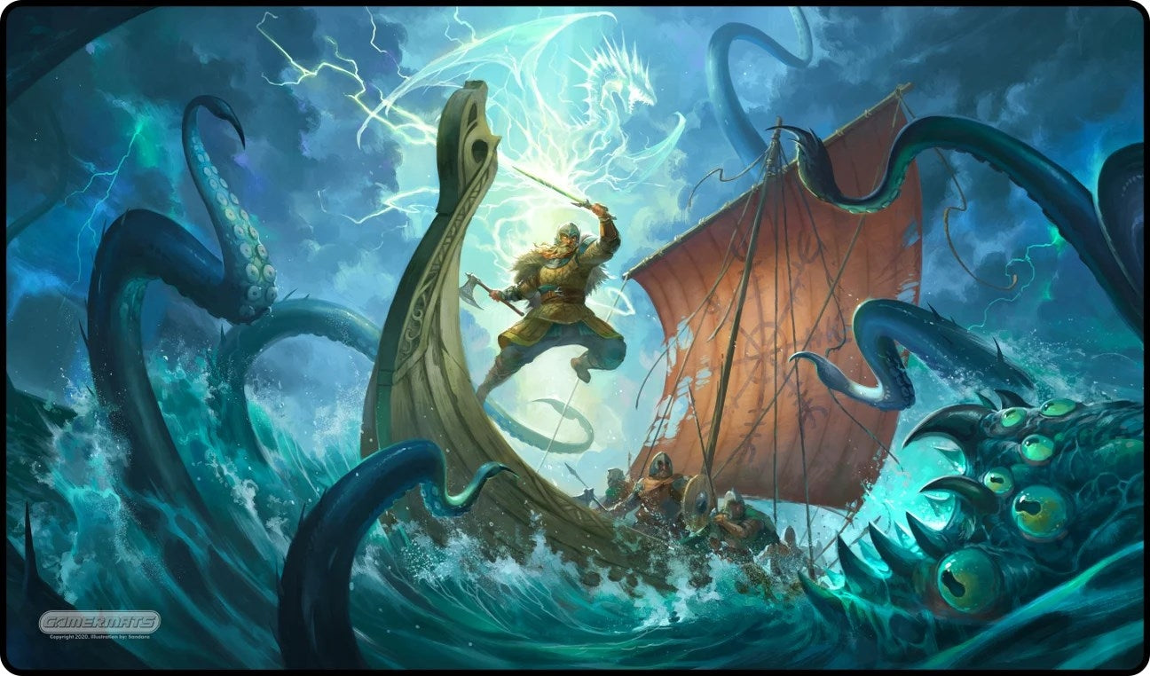 Image for GamerMats Playmat - Release the Kraken - Playmats
