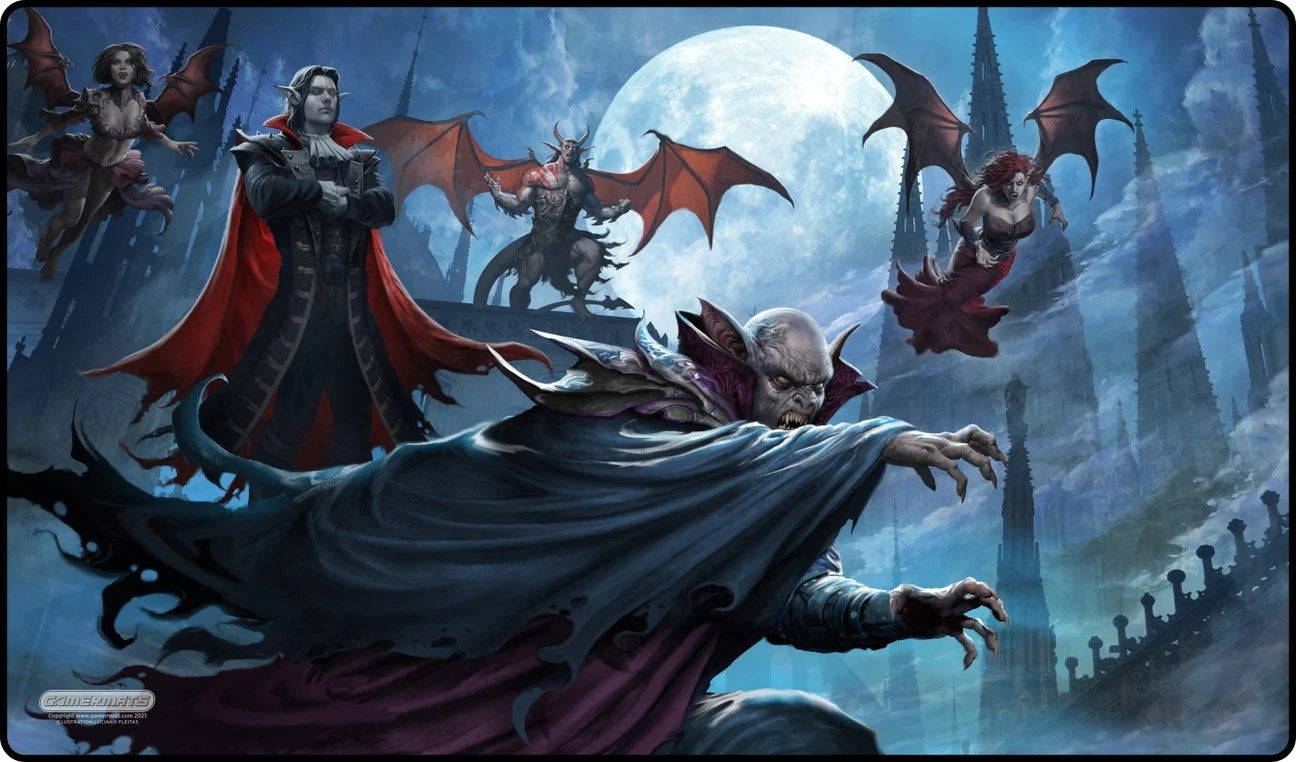 Image for GamerMats Playmat - Blood Vow (Premium Black Stitched) - Playmats