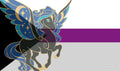 Image for GamerMats Playmat - Demisexual Unicorn Flag - Playmats