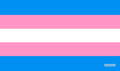 Image for GamerMats Playmat - Transgender Flag (Premium White Stitched) - Playmats