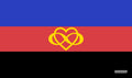 Image for GamerMats Playmat - Polyamorous Flag (Premium White Stitched) - Playmats