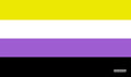 Image for GamerMats Playmat - Non-Binary Pride Flag - Playmats