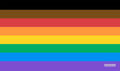 Image for GamerMats Playmat - Intersectional Pride Flag (Premium White Stitched) - Playmats