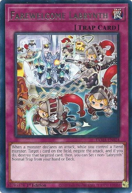 Image for Farewelcome Labrynth (TAMA-EN024) (TAMA) - YuGiOh
