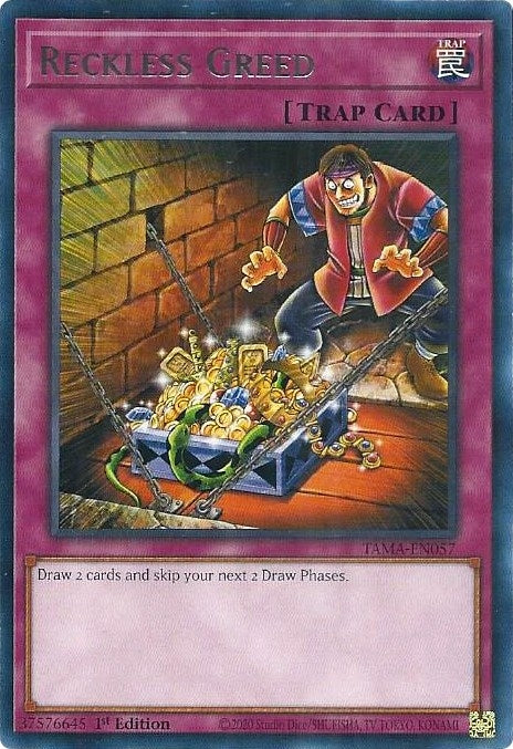 Image for Reckless Greed (TAMA-EN057) (TAMA) - YuGiOh