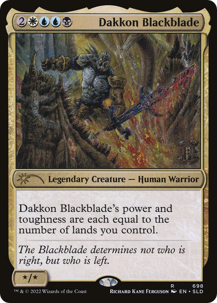 Image for Dakkon Blackblade (698) (Secret Lair Drop Series) - Magic: The Gathering