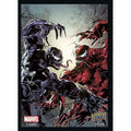 Image for Upper Deck Marvel Card Sleeves - Standard Matte - Venom vs Carnage (65-Pack) - Card Sleeves