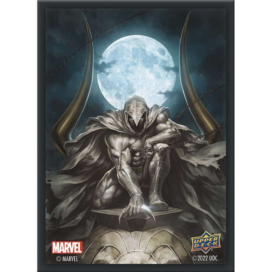 Image for Upper Deck Marvel Card Sleeves - Standard Matte - Moon Knight (65-Pack) - Card Sleeves