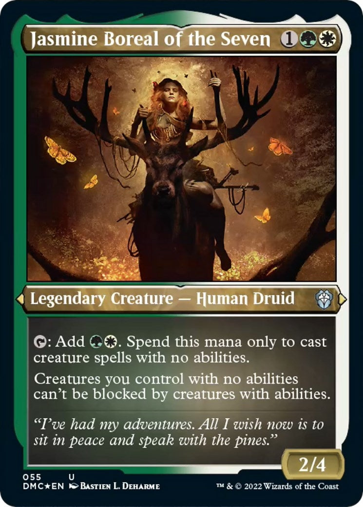 Image for Jasmine Boreal of the Seven (Foil Etched) (55) (Dominaria United) - Magic: The Gathering