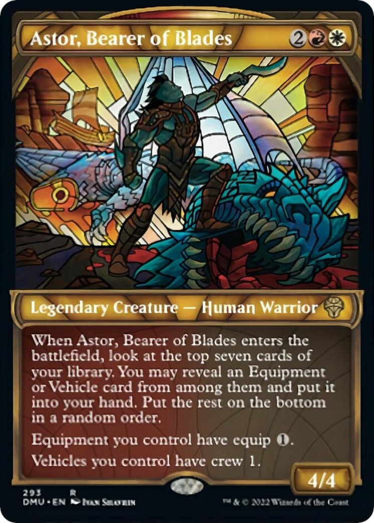 Image for Astor, Bearer of Blades (Showcase) (293) (Dominaria United) - Magic: The Gathering