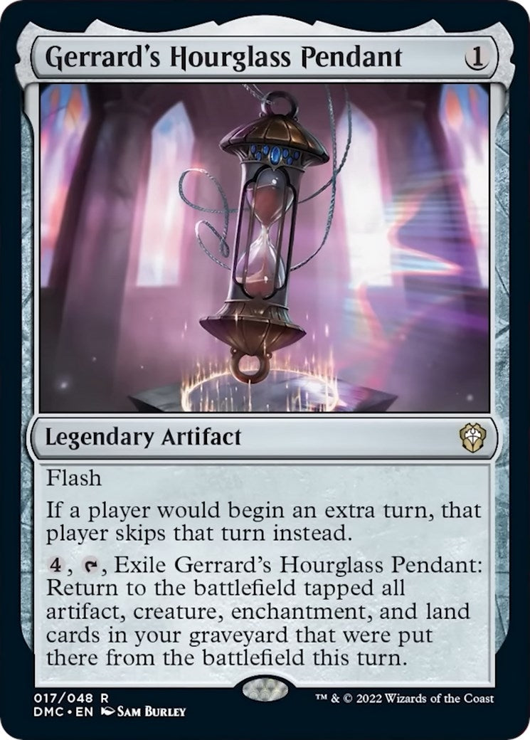 Image for Gerrard's Hourglass Pendant (17) (Dominaria United) - Magic: The Gathering