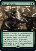 Image for Herd Migration (Extended Art) (413) (Dominaria United) - Magic: The Gathering