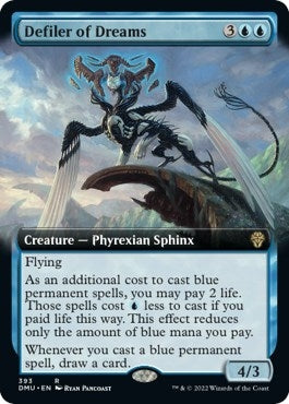 Image for Defiler of Dreams (Extended Art) (393) (Dominaria United) - Magic: The Gathering