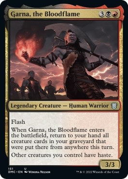 Image for Garna, the Bloodflame (151) (Dominaria United) - Magic: The Gathering