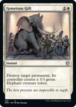Image for Generous Gift (100) (Dominaria United) - Magic: The Gathering