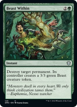 Image for Beast Within (129) (Dominaria United) - Magic: The Gathering