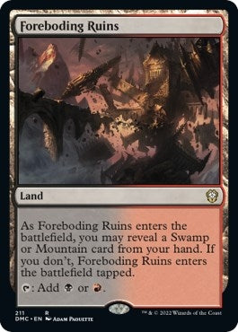 Image for Foreboding Ruins (211) (Dominaria United) - Magic: The Gathering