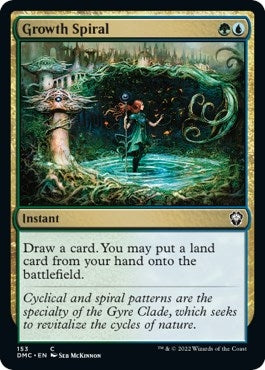 Image for Growth Spiral (153) (Dominaria United) - Magic: The Gathering